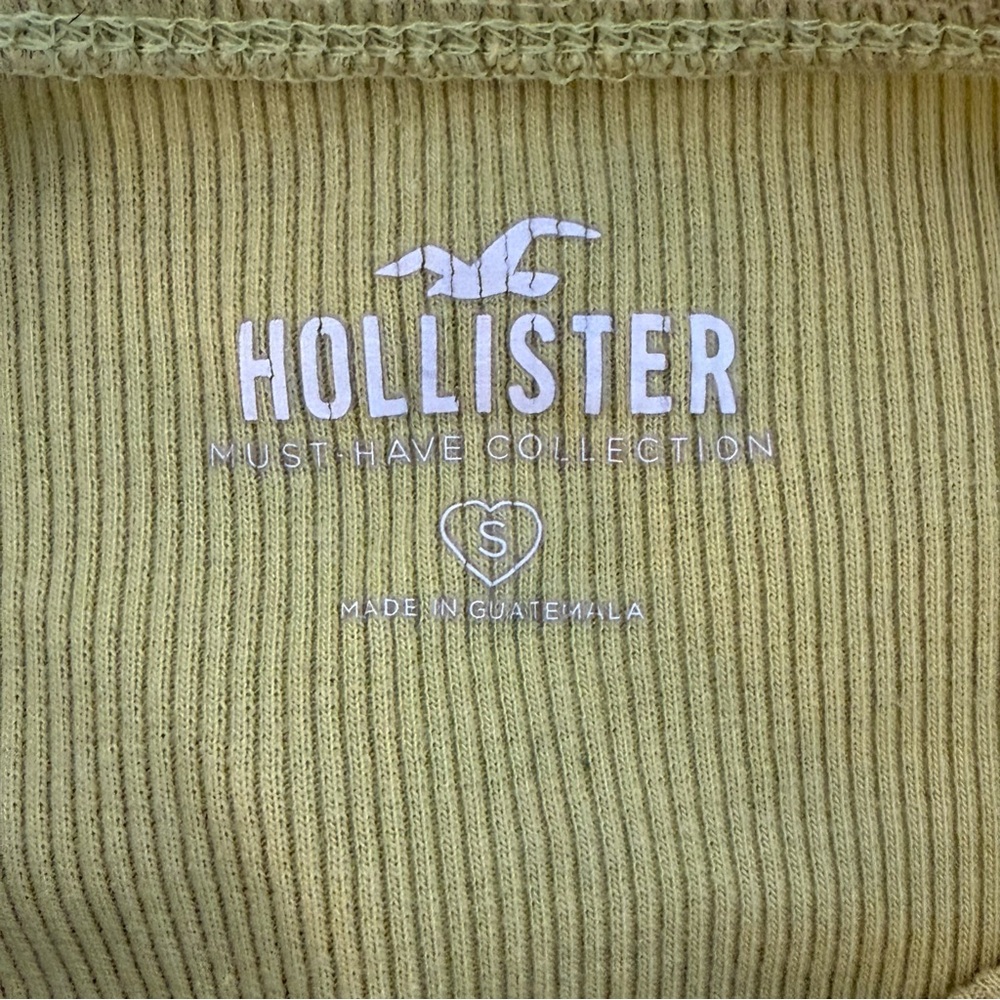 Hollister Y2K Easy Butterfly Fly Away Hem Cami Cotton Tank Top Size Small - Picture 6 of 7
